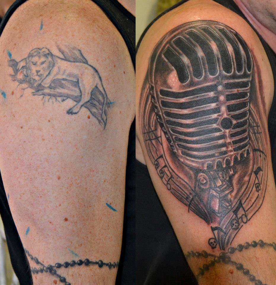 Tattoo Alicante - cover microfono