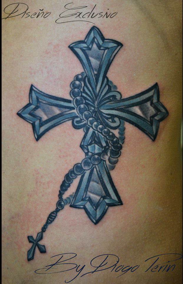 Tattoo Alicante - cruz religion