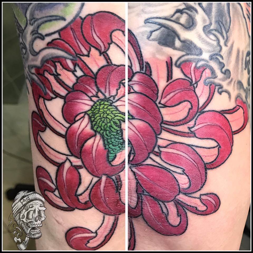 Tattoo Alicante - flor japonesa