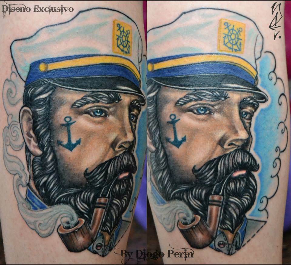 Tattoo Alicante - marinero diseño propio